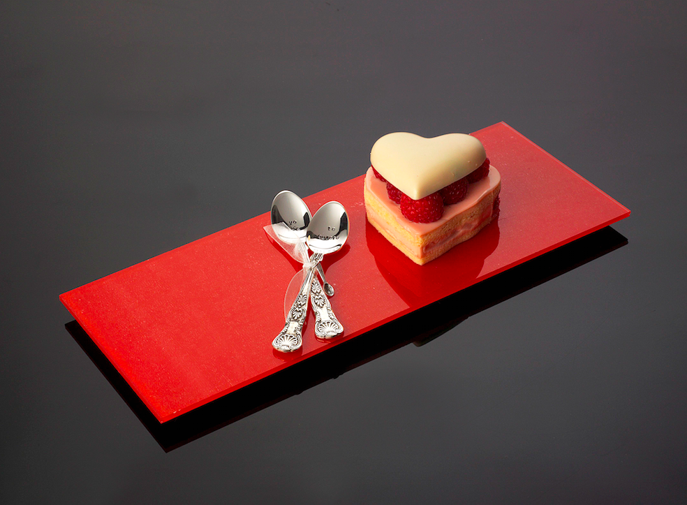 Postre de San Valent&iacute;n de Pasteler&iacute;a Mallorca